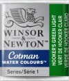 Winsor Newton - Cotman Watercolour - 12 Pan - Hookers Grøn Lys