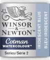 Winsor Newton - Cotman Watercolour - 12 Pan - Iriserende Blå