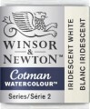Winsor Newton - Cotman Watercolour - 12 Pan - Iriserende Hvid