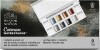 Winsor Newton - Akvarelfarve Pan Sæt - 9 Dele - Metallic Pocket