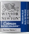 Winsor Newton - Cotman Watercolour - 12 Pan - Preussisk Blå