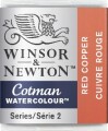 Winsor Newton - Cotman Watercolour - 12 Pan - Rød Kobber