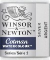 Winsor Newton - Cotman Watercolour - 12 Pan - Sølv