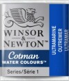 Winsor Newton - Cotman Watercolour - 12 Pan - Ultramarine Blå