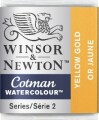 Winsor Newton - Cotman Watercolour - 12 Pan - Gul Guld