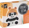 Hæklekit - Panda Diy Hæklesæt Inkl Garn - Craft Id