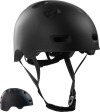 Crazy Safety - Sort Hjelm All Black - L 57-61Cm