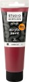 Creall Studio Acrylics - Akrylmaling - Dækkende - Madder Rød - 120 Ml