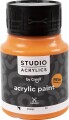 Creall Studio Acrylics - Akrylmaling - Halvdækkende - Orange - 500 Ml