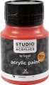 Creall Studio Acrylics - Akrylmaling - Halvdækkende - Vermillion Rød -