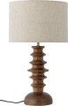 Creative Collection - Elinora Bordlampe - H 52 Cm - Brun - Træ