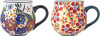 Creative Collection - Florist Kop - Rød - Stentøj - Sæt Med 2