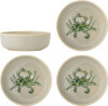 Creative Collection - Hadden Skåle - Grøn - Stentøj - 4 Stk