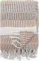 Creative Collection - Isnel Plaid - Bomuld - 160X130 Cm - Natur