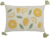 Creative Collection - Lemon Pyntepude - Gul - Bomuld - 50X35 Cm