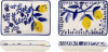 Creative Collection - Maxima Tallerkener - Blå - Stentøj - 2 Stk