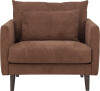 Creative Collection - Thess Loungestol - Brun - Genanvendt Polyester