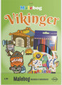 Creazoo Malebog Vikinger Farveblyanter