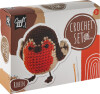 Crochet Kit Hæklesæt Rødkælk
