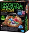 Crystal Growing - Dinosaur Terrarium Sæt Med 3 Dinosaurer