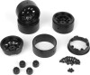 Cs-10 Beadlock Wheel 12In Black4Pcs - Hp160841 - Hpi Racing