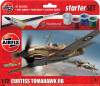 Airfix - Curtis Tomahawk Iib Fly Byggesæt Inkl Maling - 1 72 - A55101A