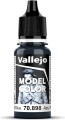 Vallejo - Model Color - Dark Sea Blue Mat - 17-18 Ml - 70898