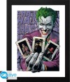 Dc Comics - Framed Print The Joker Haha Cards 30X40 X2