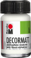 Decormatt Acryl - 15 Ml - Hvid - Marabu
