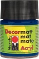 Decormatt Acryl - 50 Ml - M Blå - Marabu