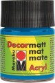 Decormatt Acryl - 50 Ml - Blå - Marabu