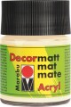 Decormatt Acryl - 50 Ml - Beige - Marabu