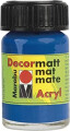 Decormatt Acryl - 15 Ml - Petro Blå - Marabu