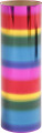 Dekorationsfolie - B 15 5 Cm - Tykkelse 0 02 Mm - Regnbuefarver - 50 Cm