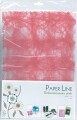 Dekorationsvæv 30Cm X 1M Pink - Paper Line