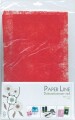 Dekorationsvæv 30Cm X 1M Rød - Paper Line