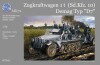 Mk72 - Zugkraftwagen 1 T Bil Byggesæt - 1 72 - 07201