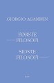 Første Filosofi Sidste Filosofi