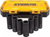 Dewalt 7 Pcs 12 Impact Socket Set