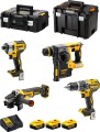 Dewalt Kit Dck422P3T Dcd796 Dch273 Dcf887 Dcg405 3 X 5 0 Ah Dcb115 Tstak Ii