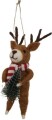 Dga - Wool Christmas Ornament - Standing Deer 17761851