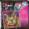 Diamond Art - Kat - 20 X 20 Cm