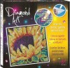 Diamond Art - Solsikke Blomst - 20 X 20 Cm
