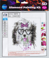 Diamond Painting 20 X 20 Cm - Hund - Centrum