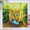 Diamond Painting 30 X 30 Cm - Kat - Centrum