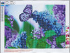Diamond Painting 30 X 40 Cm - Sommerfugl - Centrum