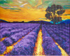 Diamond Painting 40 X 50 Cm - Lilla Mark - Centrum