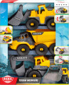 Dickie Toys - Volvo Tough Workers - Byggepladskøretøjer - 3-Pak
