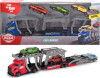 Dickie Toys - Car Carrier - Biltransporter Med 3 Biler - Overraskelse