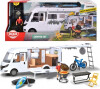 Dickie Toys - Hymer Camper Set - Autocamper Legetøj Sæt